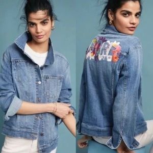 ANTHROPOLOGIE JEAN JACKET